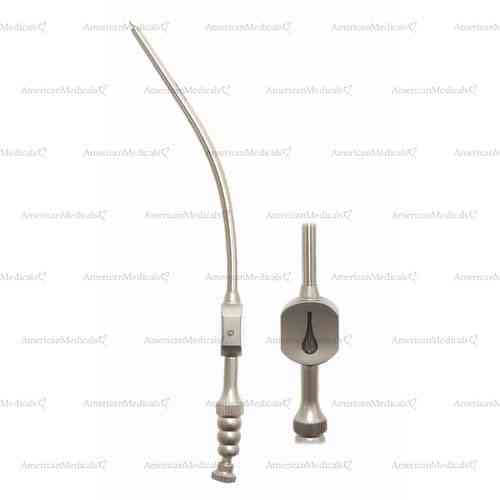 fukushima malleable tapered teardrop suction tube from american medicals